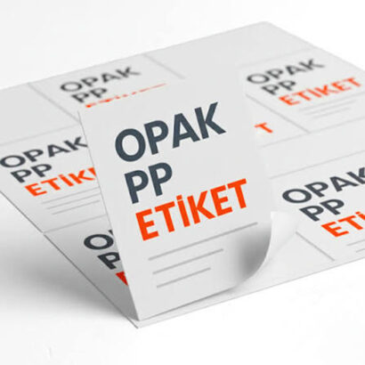 PP Opak Etiket